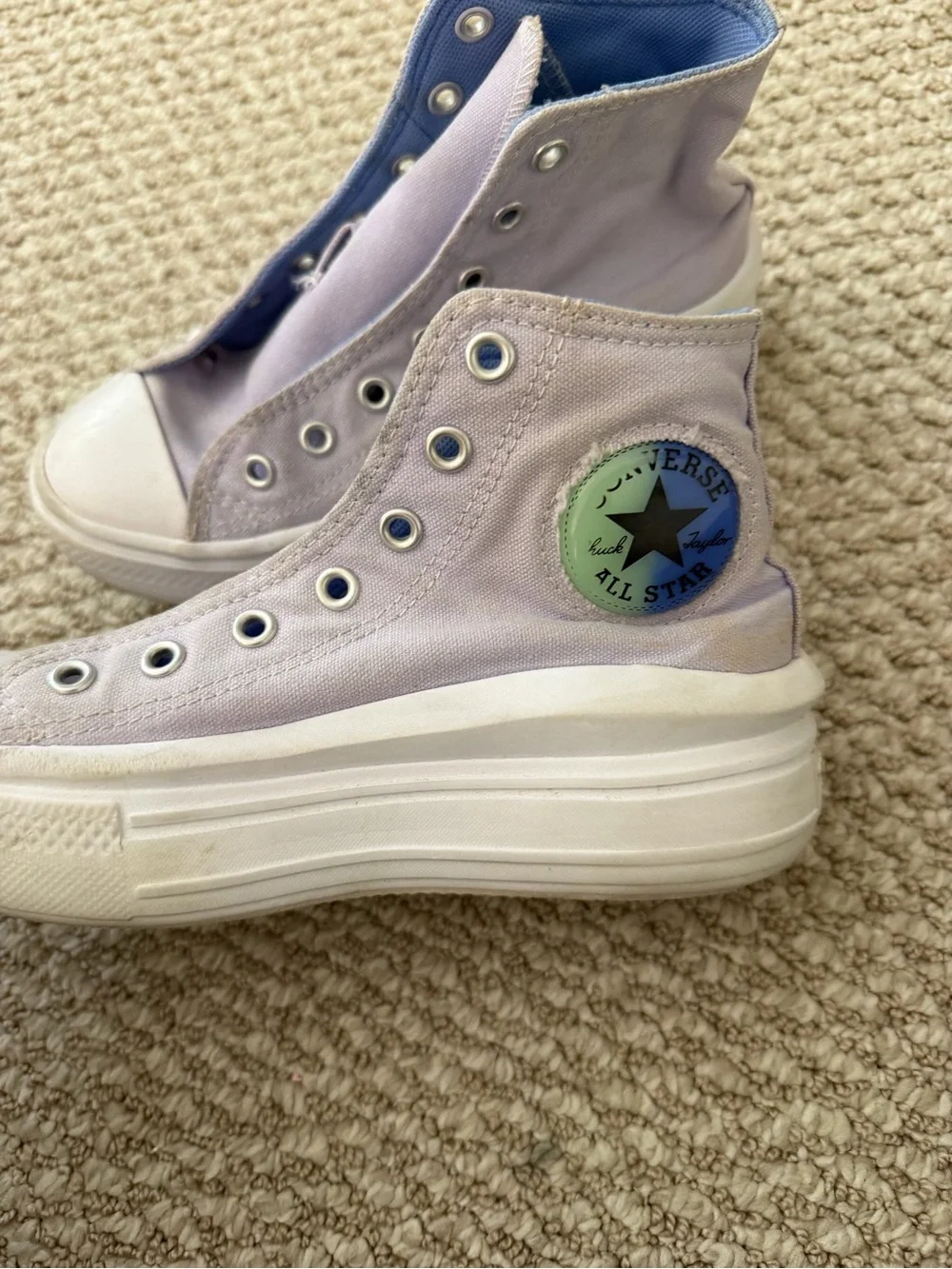 Converse high tops Kids Sneakers in Light Lavender